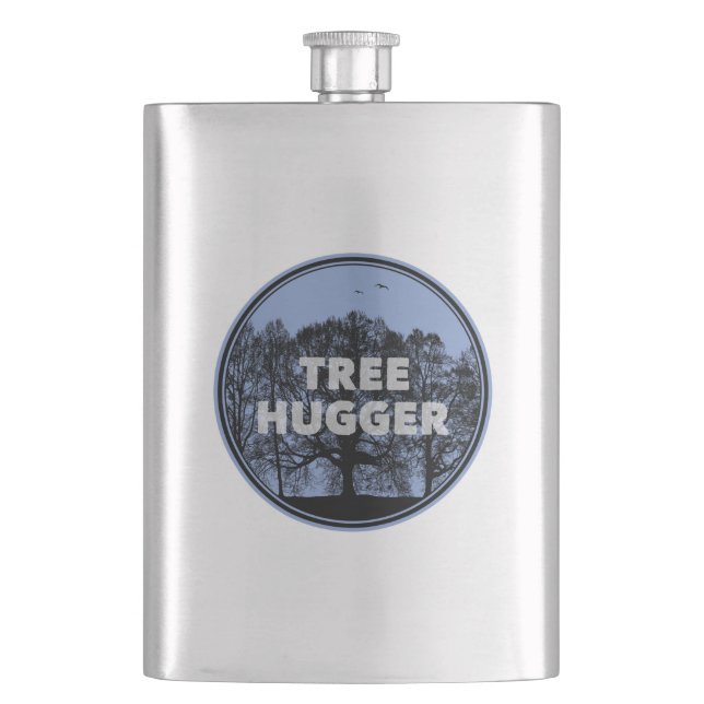 Tree Hugger Flask (Front)