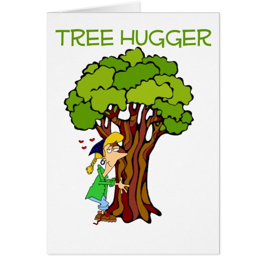 Tree Hugger - Girl Cards (Front)