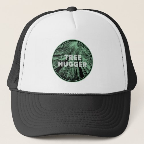 Tree Hugger Green Trucker Hat