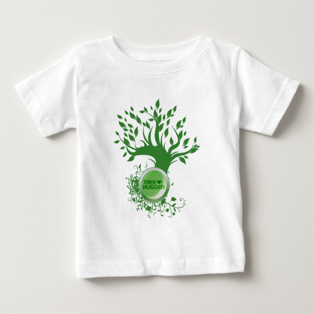 Tree Hugger Love Baby T-Shirt (Front)
