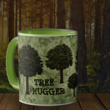 Tree Hugger Mug by aura2000 at Zazzle
