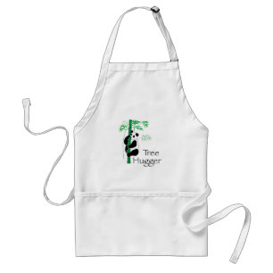 Tree Hugger Panda Adult Apron
