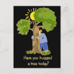 Tree Hugger Postcard