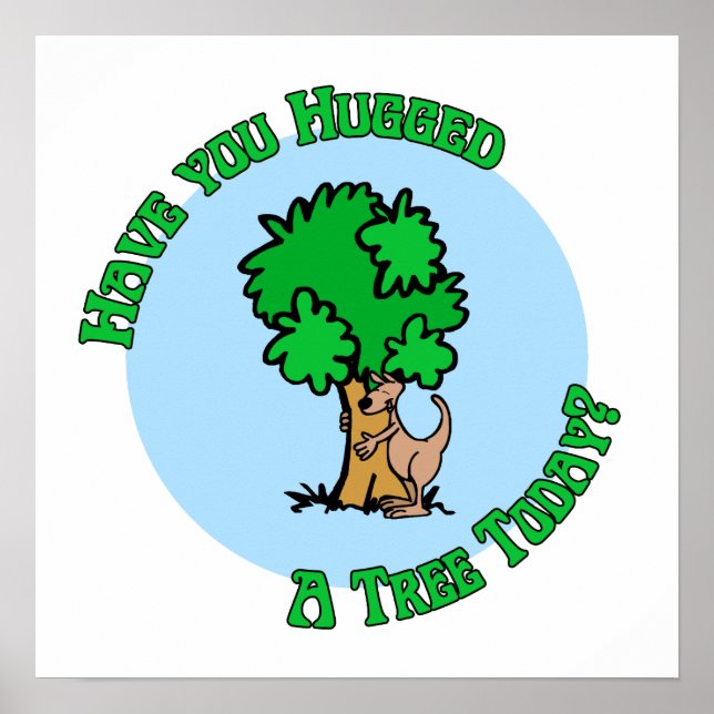 Tree Hugger Poster (Front)