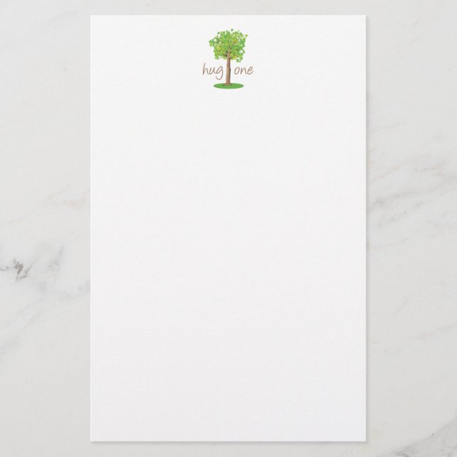 Tree Hugger Stationery (Front)