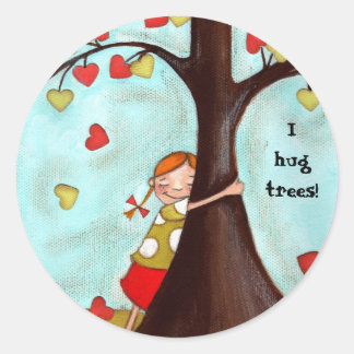 Tree Hugger - Sticker