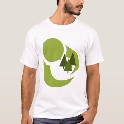 Tree Hugger t_shirt