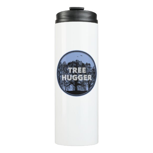 Tree Hugger Thermal Tumbler (Front)
