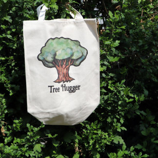 Tree Hugger Tote Bag