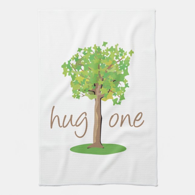 Tree Hugger Towel (Vertical)
