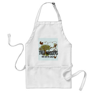 Tree Huggers Are For the Birds Adult Apron