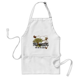 Tree Huggers Are For the Birds Adult Apron