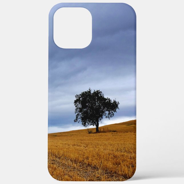 Tree in a wheat field Case-Mate iPhone case (Back)