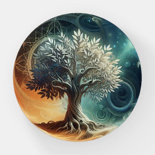 Tree in  paperweight