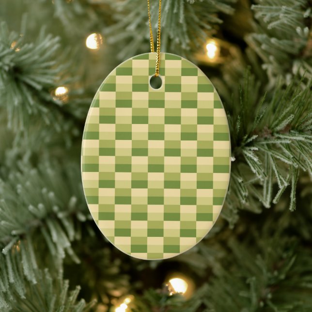 Tree In The Desert Ceramic Ornament (Tree)