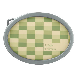 Tree In The Desert Colors Belt Buckle