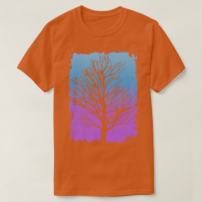 Tree in the mist T-Shirt (Design Front)