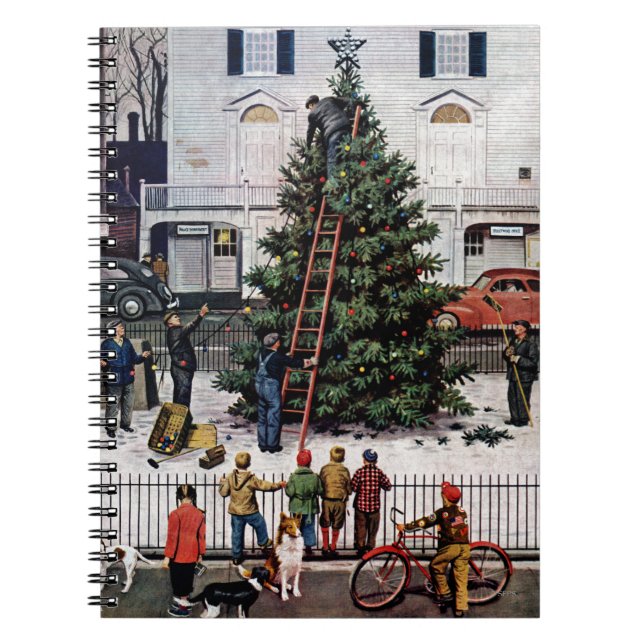 Tree in Town Square Notebook (Front)