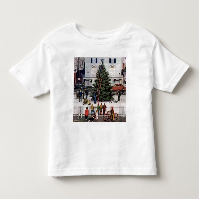 Tree in Town Square Toddler T-shirt (Front)
