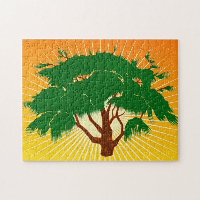Tree Jigsaw Puzzle (Horizontal)