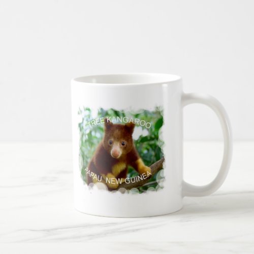 Tree kangaroo coffee mug