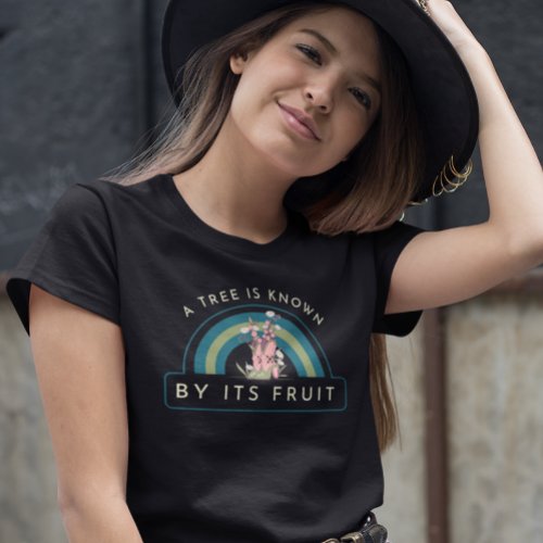 Tree Known By Its Fruit Cow Girl T_Shirt