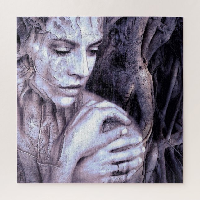 Tree Lady - Fantasy Forest - Art Jigsaw Puzzle (Vertical)