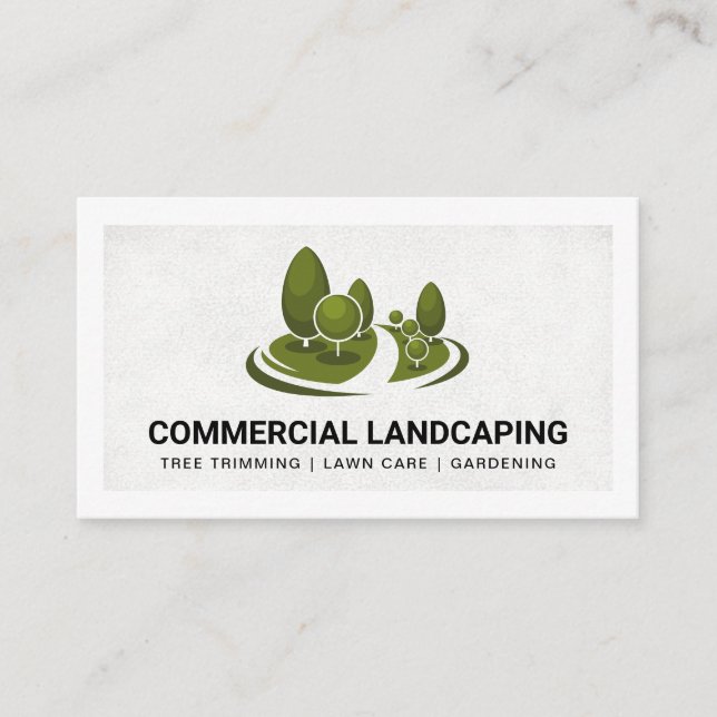 Tree Landscapes | Garden Business Card (Front)