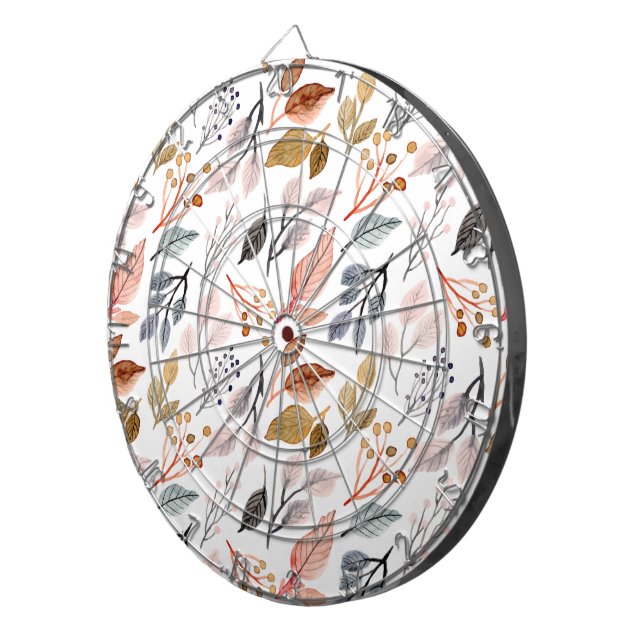 tree leaves dart board (Front Right)