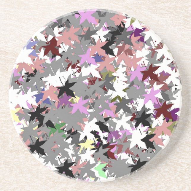 TREE LEAVES DRINK COASTER (Front)