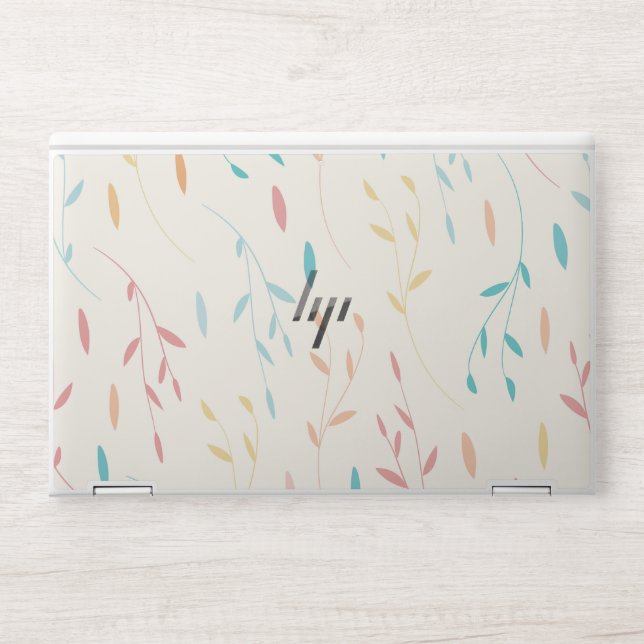 tree leaves HP laptop skin (Front)