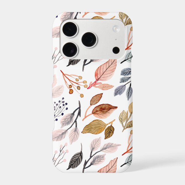 tree leaves iphone case (Back)