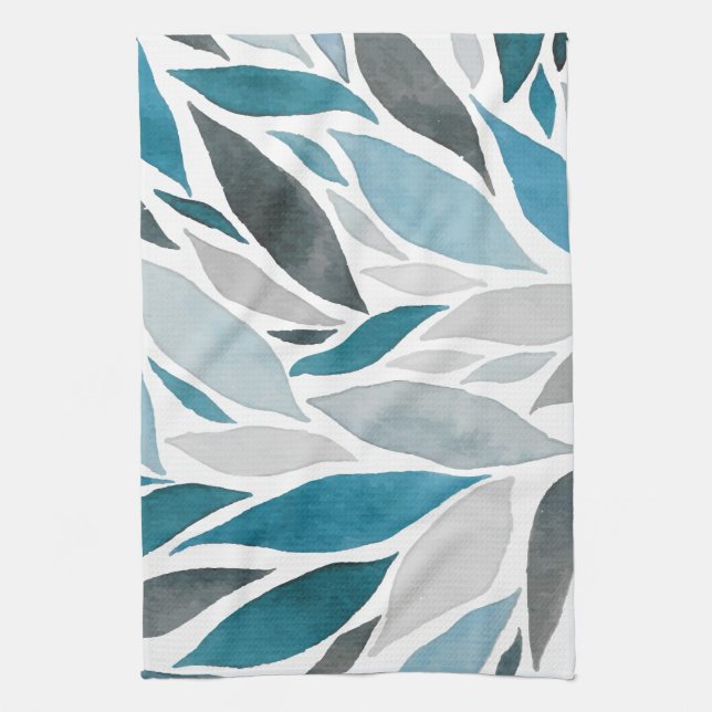 tree leaves kitchen towel (Vertical)