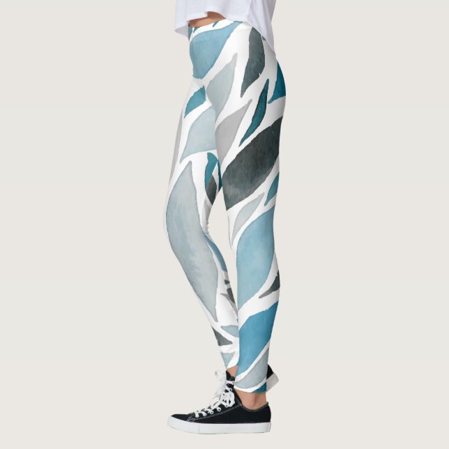 tree leaves leggings (Left)