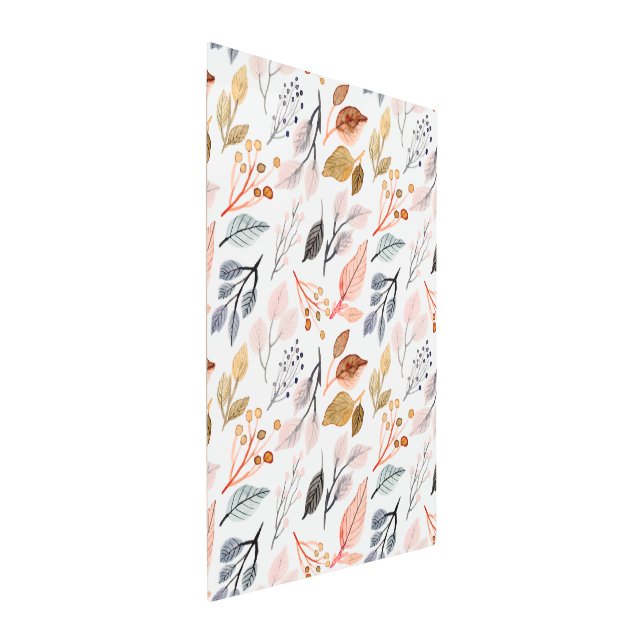 tree leaves metal print (3/4)