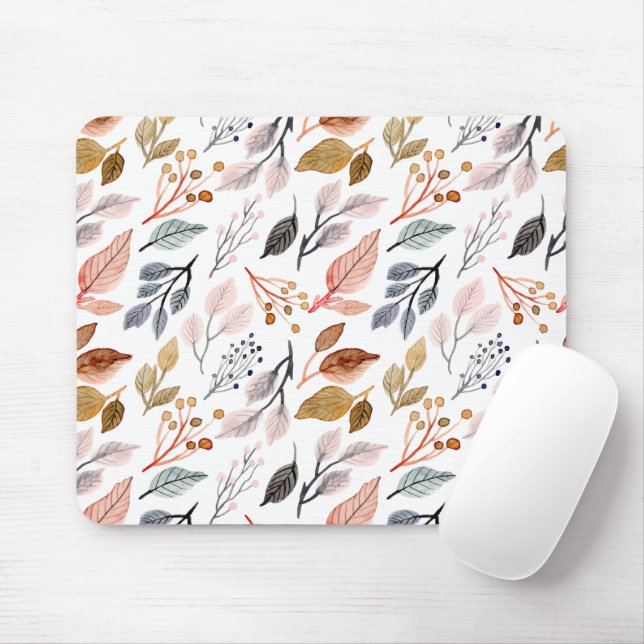 tree leaves mouse pad (With Mouse)