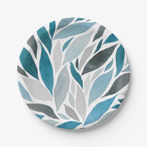 tree leaves paper plates