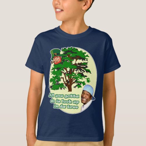 Tree Leprechaun T_Shirt