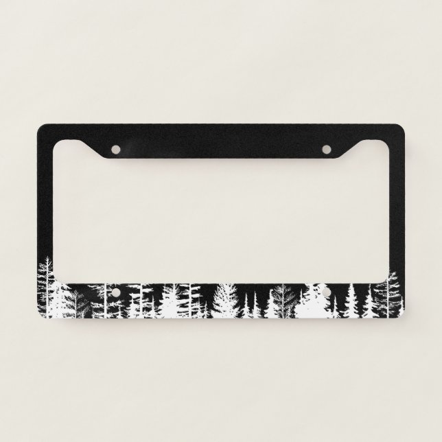 tree license plate license plate frame (Front)