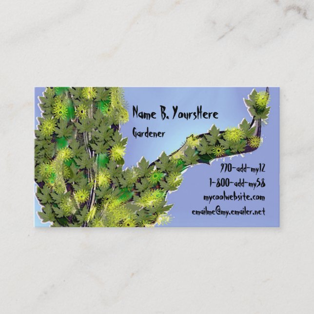 Tree Life Business Card (Front)