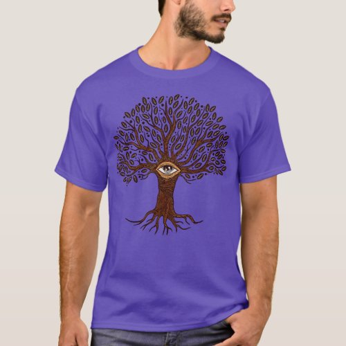 Tree Life Hand Drawn T_Shirt