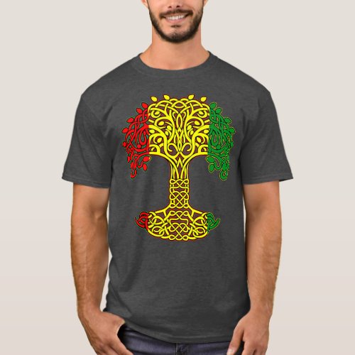 Tree Life Juneteenth Cool Melanin Pride African Am T_Shirt