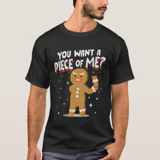 Tree Lights Decorations Gingerbread Ugly T-Shirt
