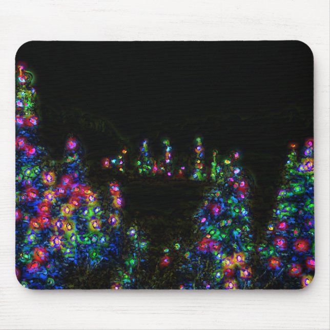 Tree Lights Mousepad (Front)