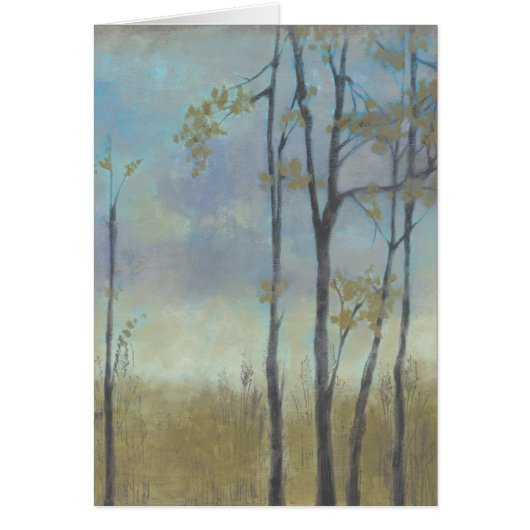 Tree-Lined Wheat Grass I Cards (Front)
