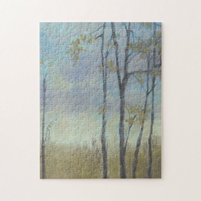 Tree-Lined Wheat Grass I Jigsaw Puzzle (Vertical)