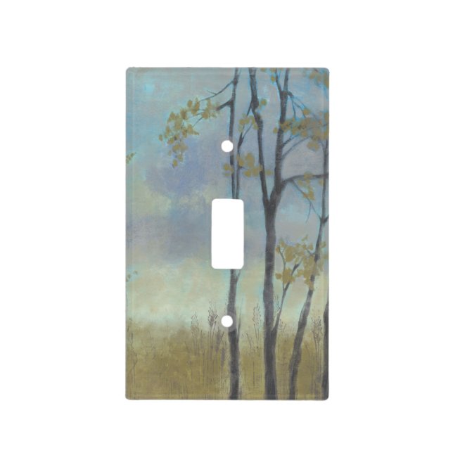 Tree-Lined Wheat Grass I Light Switch Cover (Front)