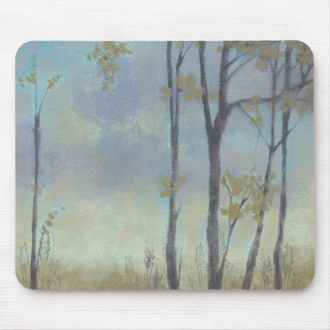 Tree-Lined Wheat Grass I Mouse Pad (Front)