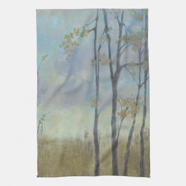 Tree-Lined Wheat Grass I Towel (Vertical)