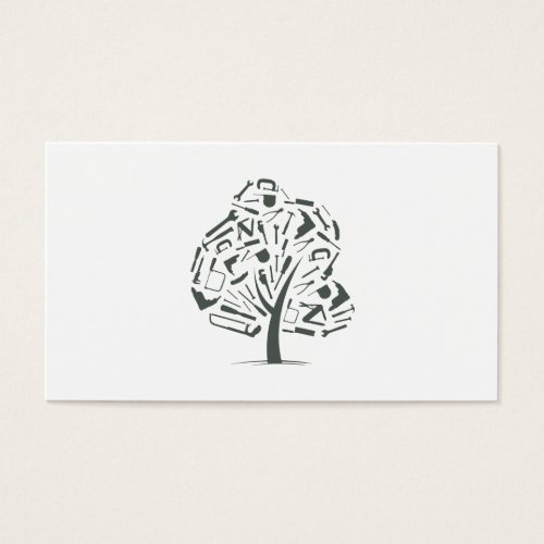 Tree Logo Business Card